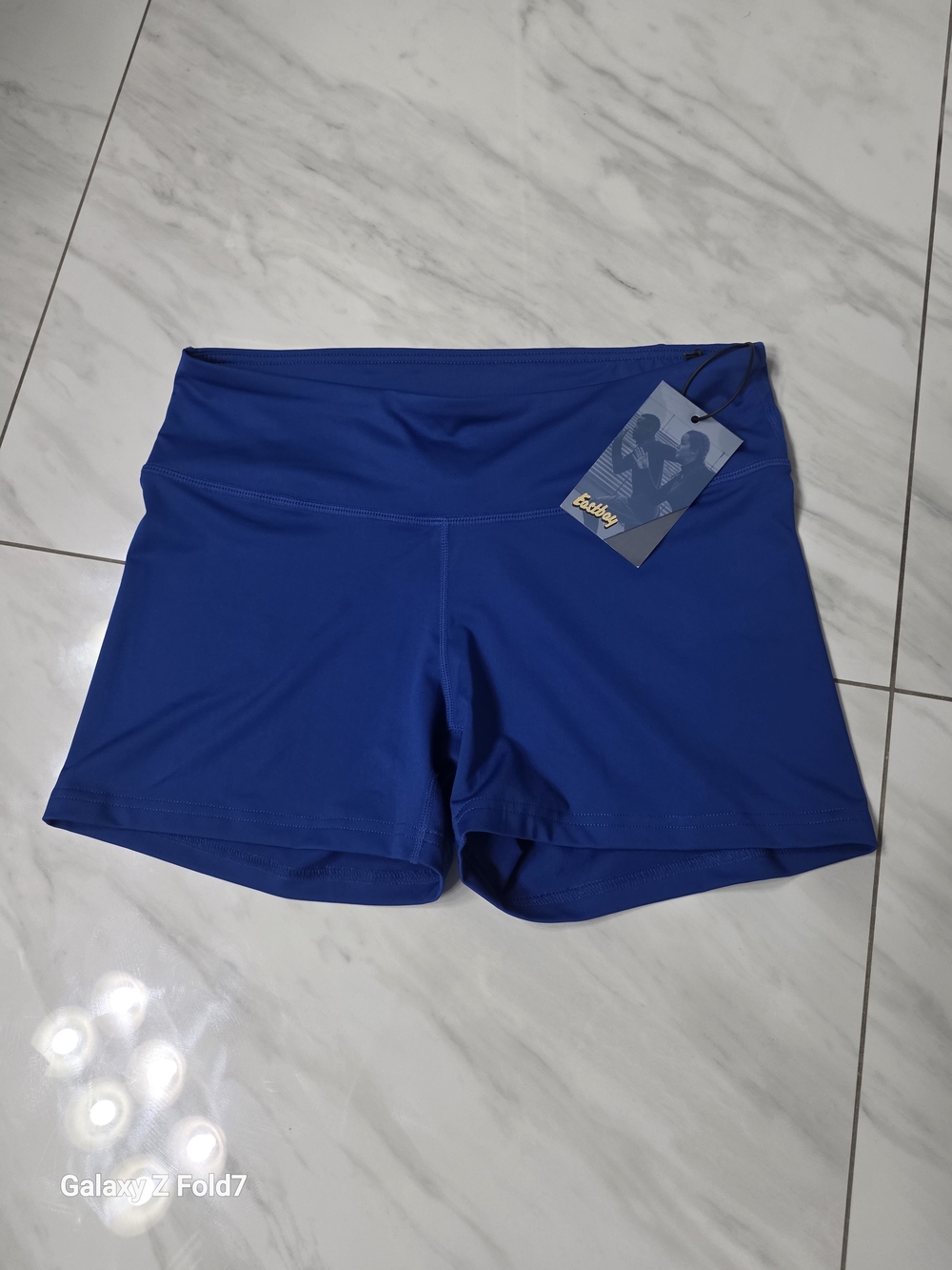 Athletic cobalt blue women's athletic shorts By EastBay